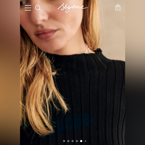 Sezane Donatela organic cotton dress - Picture 6 of 10